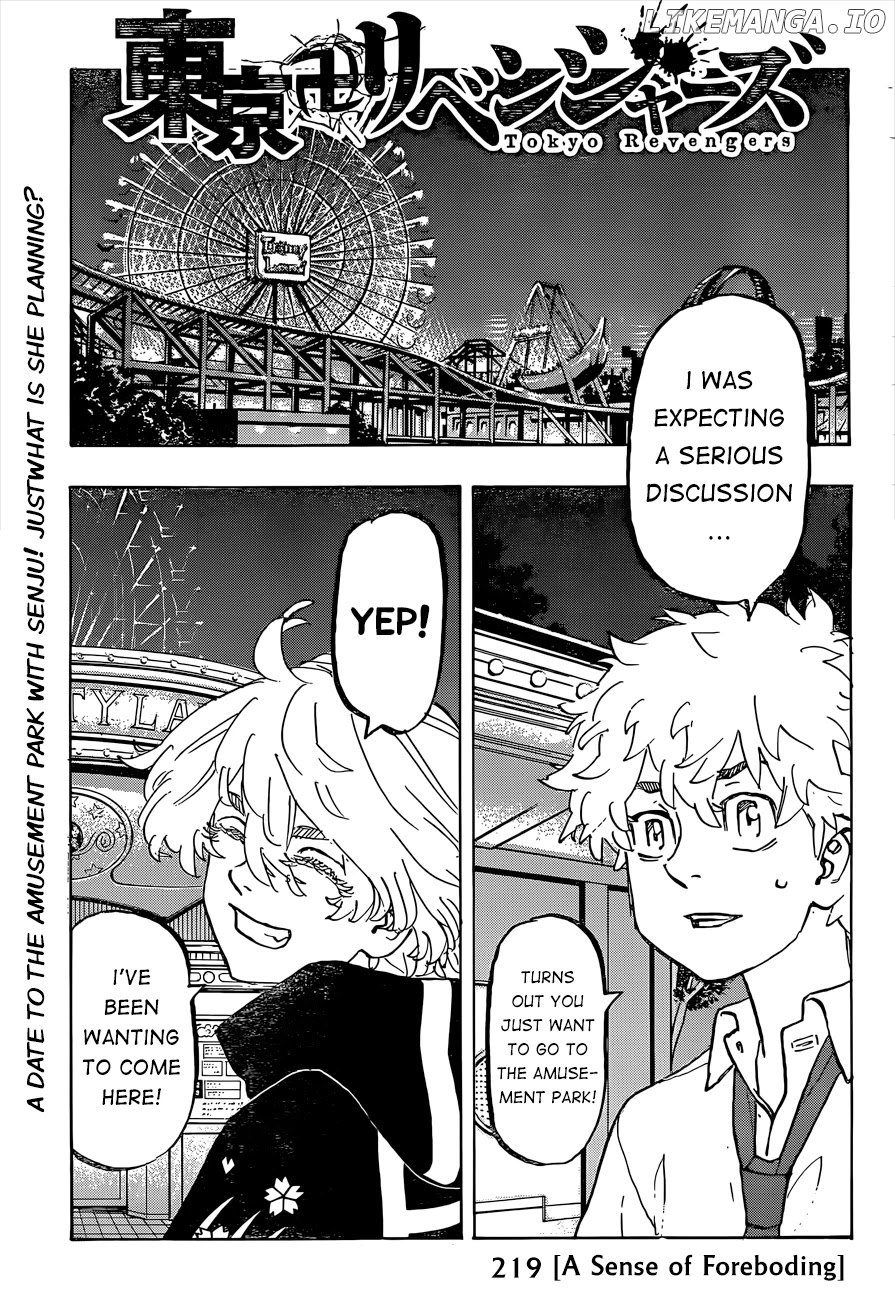 Tokyo Revengers, Chapter 219 image 01